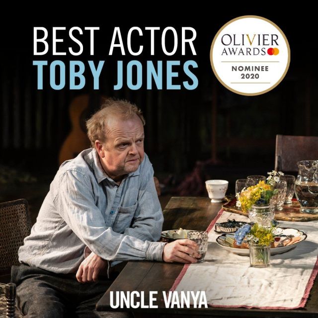 Toby Jones UV Olivier nomination